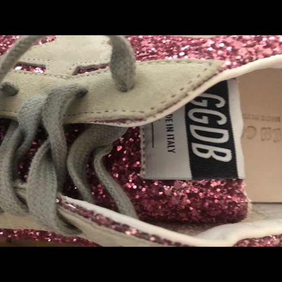 GOLDEN GOOSE Superstar May Pink Glitter Sneakers BRAND NEW - Picture 7 of 12